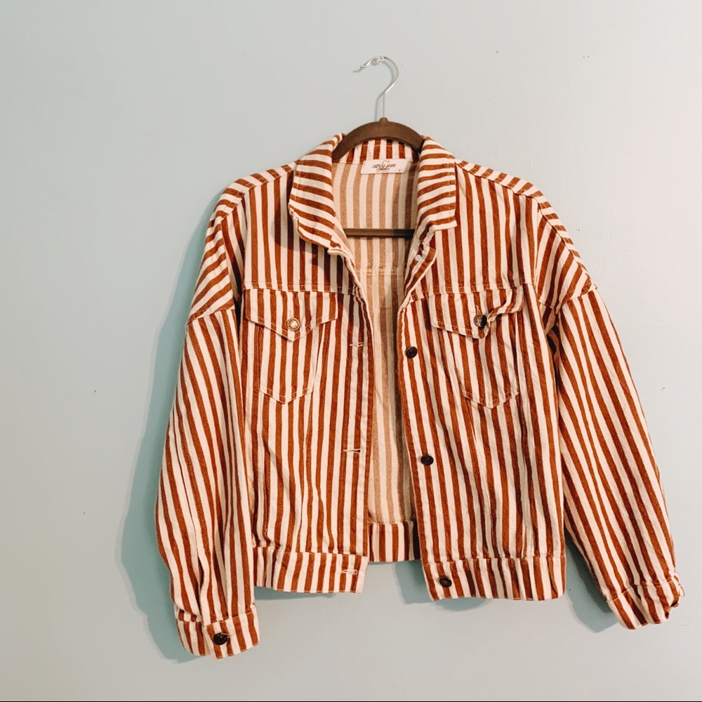 carly jean | striped jacket